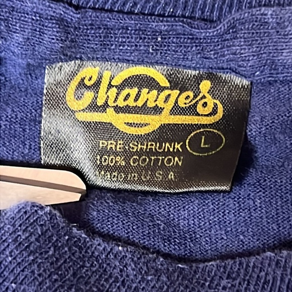 Vintage 90s Changes Elmo Jim Henson Sesame Street Single Stitch Sleeve T Shirt - Picture 3 of 9